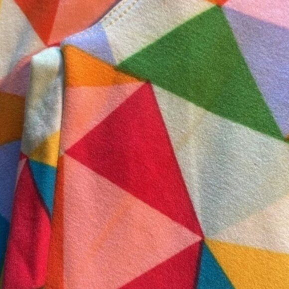 Lularoe Rainbow Multi-Color Colors Leggings Size O/S EUC #M-358 - Picture 2 of 5